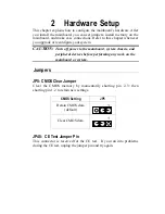 Preview for 9 page of SOYO 5XA5 User'S Manual & Technical Reference