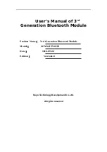 SOYO BT24G03 User Manual предпросмотр