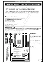 Preview for 1 page of SOYO SY-6BA+ Quick Start Manual