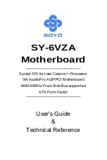 Preview for 1 page of SOYO SY-6VZA User Manual