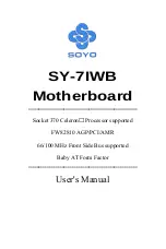 SOYO SY-7IWB User Manual preview