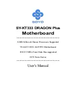 Preview for 2 page of SOYO SY-KT333 DRAGON Plus User Manual