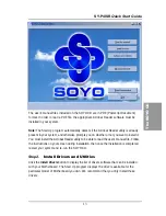 Предварительный просмотр 13 страницы SOYO SY-P4ISR Quick Start Manual