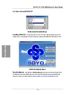 Предварительный просмотр 28 страницы SOYO SY-P4VM800 Quick Start Manual