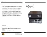 Предварительный просмотр 4 страницы SP Controls CatLinc DA-8 User Manual