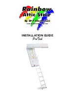 SP PARTNERS Rainbow Attic Stair ProTech PT2351 Installation Manual preview