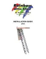 SP PARTNERS Rainbow Attic Stair Star S2236 Installation Manual preview