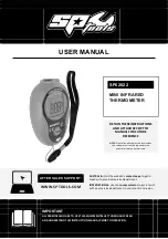 SP tools SP62022 User Manual preview