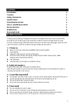 Preview for 2 page of SP tools SP62030 User Manual