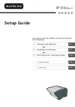 SP 313DNw V Setup Manual preview