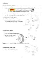 Preview for 8 page of SP Jetwash SP250P Operator'S Manual