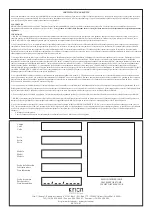 Предварительный просмотр 15 страницы SP S+LINE 9 Installation And User Manual