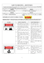 Предварительный просмотр 5 страницы SP SP400P Operator'S Manual