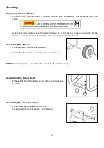 Preview for 8 page of SP SP400P Operator'S Manual