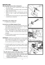 Предварительный просмотр 13 страницы SP SP400P Operator'S Manual