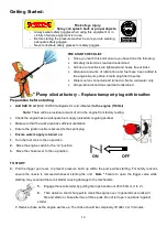 Preview for 14 page of SP SP400P Operator'S Manual