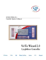 Предварительный просмотр 1 страницы SP VirTis Wizard 2.0 Operator'S Manual