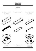 Предварительный просмотр 4 страницы SP01 METRICA HOLLAND BENCH Assembly Instructions Manual