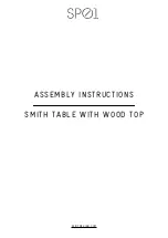 Preview for 3 page of SP01 SMITH Assembly Instructions Manual