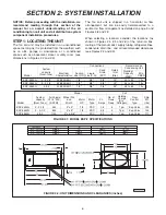 Preview for 6 page of Space Pak ESP-G SYSTEM Installation, Operation & Maintenance Manual