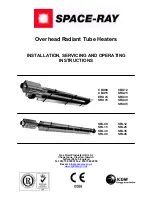 Preview for 1 page of Space-Ray CBU09 Installation, Servicing And Operating Instructions