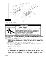 Preview for 13 page of Space-Ray COLD BLOCKER WB10CE-L7 Installation And Operation Instructions Manual