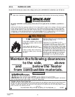 Preview for 50 page of Space-Ray CTA 100-30 Installation And Operation Instructions Manual