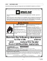 Preview for 57 page of Space-Ray PTS Series 200 Installation And Operation Instructions Manual