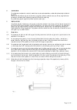 Предварительный просмотр 8 страницы Space-Ray Ultra 14 Installation Servicing & Operating Instructions