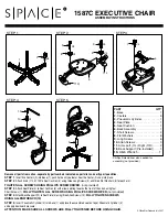 Предварительный просмотр 2 страницы Space 1587C Operating Instructions