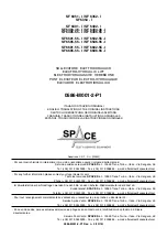 Space SF 6351-I Translation Of The Original Instructions предпросмотр