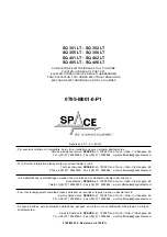 Space SQ 351 LT Manual preview