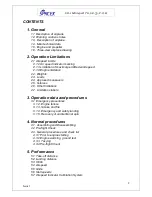 Preview for 2 page of Spacek SD-1 Minisport TG Pilot Operating Handbook