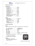 Preview for 4 page of Spacek SD-1 Minisport TG Pilot Operating Handbook