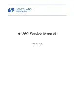 Preview for 1 page of Spacelabs 91369 Service Manual