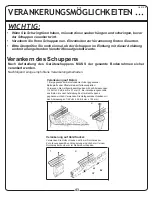 Preview for 43 page of SPACEMAKER PS63EU Owner'S Manual & Assembly Manual