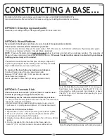 Preview for 11 page of SPACEMAKER VERSA-SHED EVRS63 Owner'S Manual & Assembly Manual