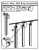 Preview for 16 page of SPACEMAKER VERSA-SHED EVRS63 Owner'S Manual & Assembly Manual