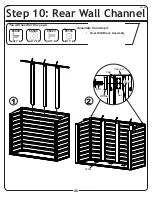 Preview for 27 page of SPACEMAKER VERSA-SHED EVRS63 Owner'S Manual & Assembly Manual