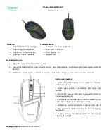 spacer SPGM-ALIEN-PRO User Manual preview