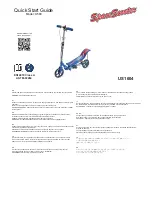 SpaceScooter US1604 Quick Start Manual preview