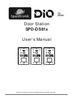 Spacetronik DIO SPD-DS81 Series User Manual preview