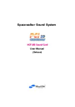 spacewalker HOT-255 User Manual предпросмотр
