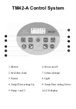 Предварительный просмотр 1 страницы SpaDealers TM42-A Manual