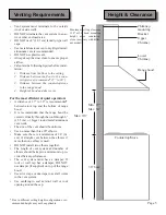 Предварительный просмотр 7 страницы Spagna Vetro PS29 Installation Manual And User'S Manual