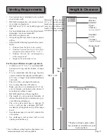 Предварительный просмотр 6 страницы Spagna Vetro SV400 SERIES Installation Manual And User'S Manual