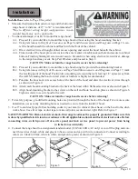 Предварительный просмотр 11 страницы Spagna Vetro UCH18 Pro Turbo Series User Instructions