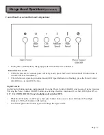 Предварительный просмотр 14 страницы Spagna Vetro UCH18 Pro Turbo Series User Instructions