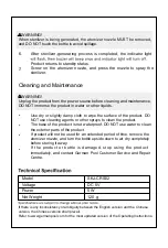 Предварительный просмотр 5 страницы SPAIR SKJ-CRS02 User Manual