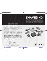 Preview for 1 page of SPAL SHAVED-40 Installation Manual And Operating Instructions